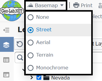 basemap tool example