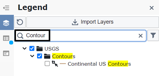 filter layer list example